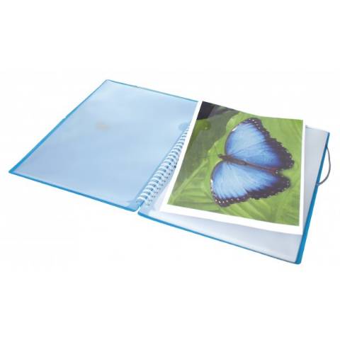 Foto de Carpeta de Fundas, Formato Din A4 con 12 Hojas, Angulo espiral (181044)