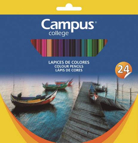 Foto de Lápices de colores Campus. 24 Colores (630480)