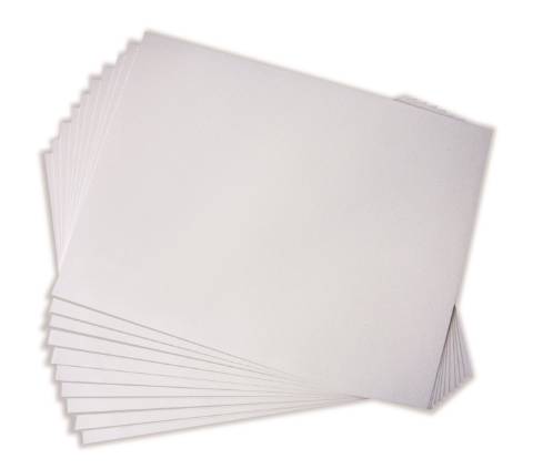 Foto de Lámina Ingres 50x 70cm -108 gr Blanco.Guarro (900375)