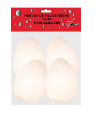 Foto de Huevos de poliestireno 60mm. Bolsa de 4 Unidades (120766)