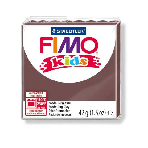 Foto de Pasta de Moldear Fimo Soft 56 gr. Marrón caramelo (802007)