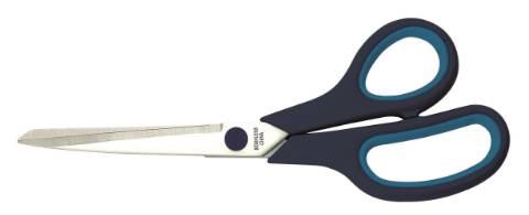 Foto de Tijera Plus Office Luxe  8,5" 215mm. Blister 1 unidad (040354)