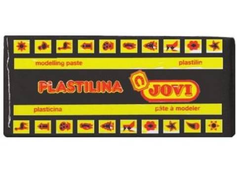 Foto de Plastilina Jovi taco grande 350gr. Color negro (127090)