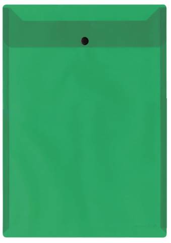 Foto de Dosier Sobre en polipropileno con broche en formato Din A4 y capacidad de 50 hojas en vertical. Plus office 2021 en color Verde (180240)