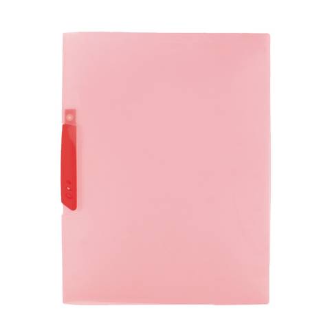 Foto de Dosier con Pinza de plastico en formato Din A4 y capacidad de 30 hojas. Plus office en color Rojo (180272)