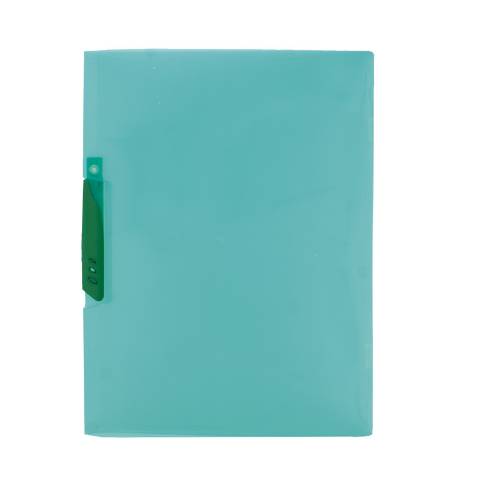 Foto de Dosier con Pinza de plastico en formato Din A4 y capacidad de 30 hojas. Plus office en color Verde (180282)