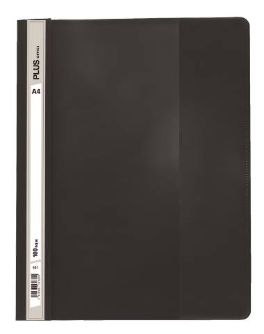 Foto de Dosier con fastener de plastico en formato Din A4. Plus 501 Negro (180646)