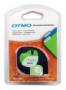 Foto de Cinta Dymo Letratag en papel de 12mm x 4 metros. 91200 Negro/Blanco (220287)