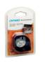 Foto de Cinta Dymo Letratag metalizada de 12mm x 4 metros. 91208 Negro/Plata (249897)