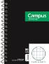 Foto de Bloc Cuaderno de espiral 12º con tapa de Cartón 60gr Cuadricula de 4x4 mm 80 Hojas Natural (001141)