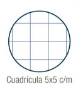 Foto de Bloc Cuaderno de espiral Microperforado Tapa Forrada, Formato Din A4 con 160 hojas 70 gr. Campus. Cuadros (001172)