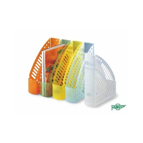 Foto de Revistero de plástico traslúcido 150T-23 en color cristal (127175)