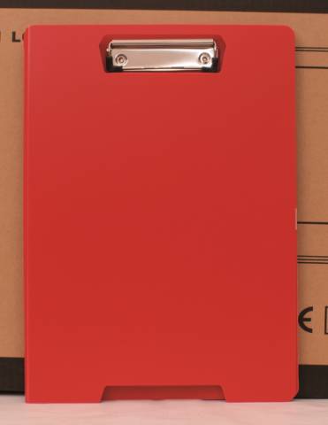 Foto de Carpeta de Polipropileno con Pinza. Plus Office Opaca Roja (180735)