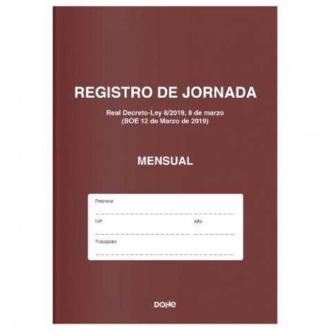 Foto de Contabilidad. Libro de Registro de Jornada (Oficial) (127757)