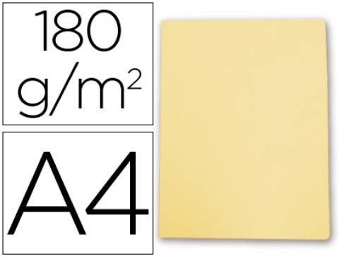 Foto de Subcarpetas Din A4 . Paquete de 10 unidades en color amarillo (120137)
