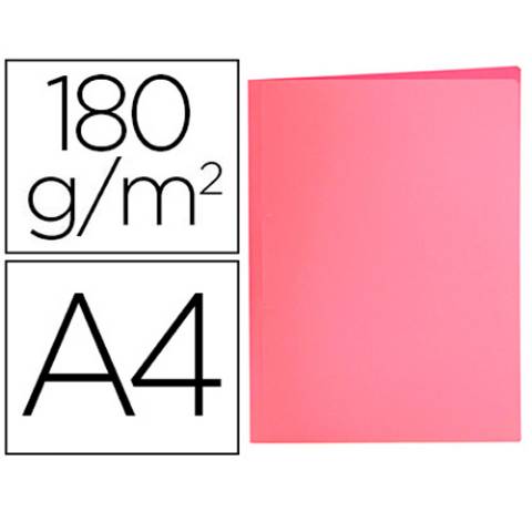 Foto de Subcarpetas Din A4 . Paquete de 10 unidades en color rosa (120139)