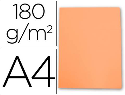 Foto de Subcarpetas Din A4 . Paquete de 10 unidades en color naranja (120143)