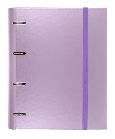 Foto de Carpeta de Anillas Carton Forrado 35mm Con Recambi. Colores Metalizados. (129399)