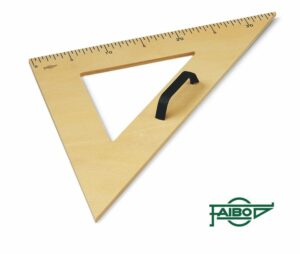 ESCUADRA ENCERADO PLASTICO 50 CM.