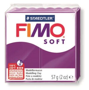 PASTA MODELAR FIMO SOFT 56gr.PURPURA
