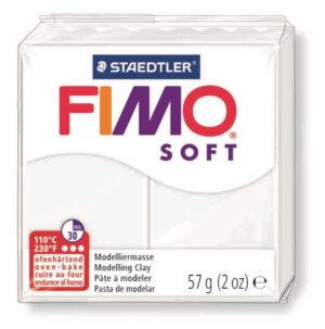 PASTA MODELAR FIMO SOFT 56gr.BLANCO
