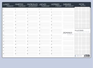 PLANING SOBREMESA SEMANAL 440X330 PERPETUO