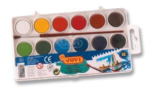 ACUARELA JOVI 12 COLORES
