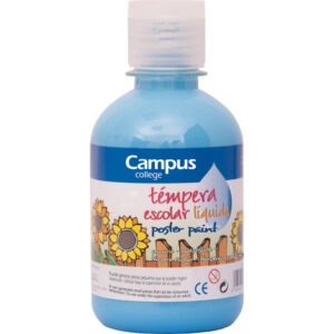 TEMPERA LIQUIDA CAMPUS 250 GR.AZUL CYAN
