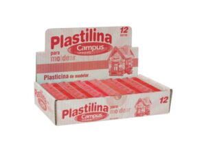 PLASTILINA CAMPUS TACO MNO.(200 GR) ROJO