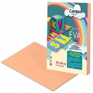 LAMINA EVA 2mm. DIN A-4 SALMON