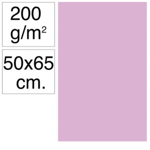 CARTULINA GDE.50x65 LILA