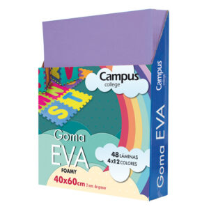 LAMINA EVA 2mm.40x60 COLOR FUCSIA/MORADO
