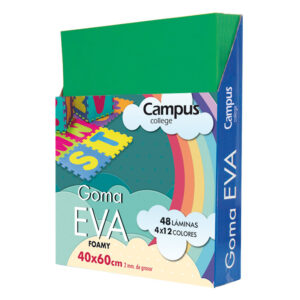 LAMINA EVA 2mm.40x60 COLOR VERDE OSCURO