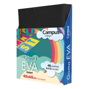 LAMINA EVA 2mm.40x60 COLOR NEGRO