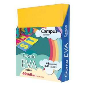 LAMINA EVA 2mm.40x60 COLOR AMARILLO