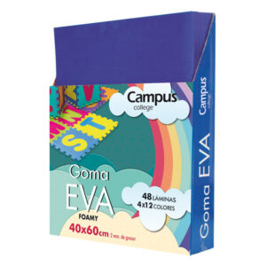 LAMINA EVA 2mm.40x60 COLOR AZUL