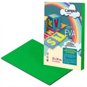 LAMINA EVA 2mm. DIN A-4 VERDE OSCURO
