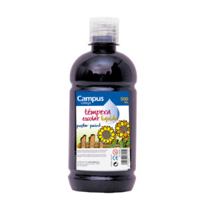 TEMPERA LIQUIDA CAMPUS 500 GR. NEGRA