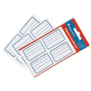 ETIQUETAS LIBROS PLUS OFFICE B/20   56X36