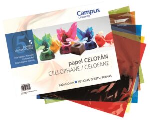 BLOC TRABAJOS MANUALES CELOFAN