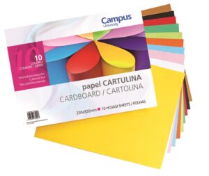 BLOC TRABAJOS MANUALES CARTULINA