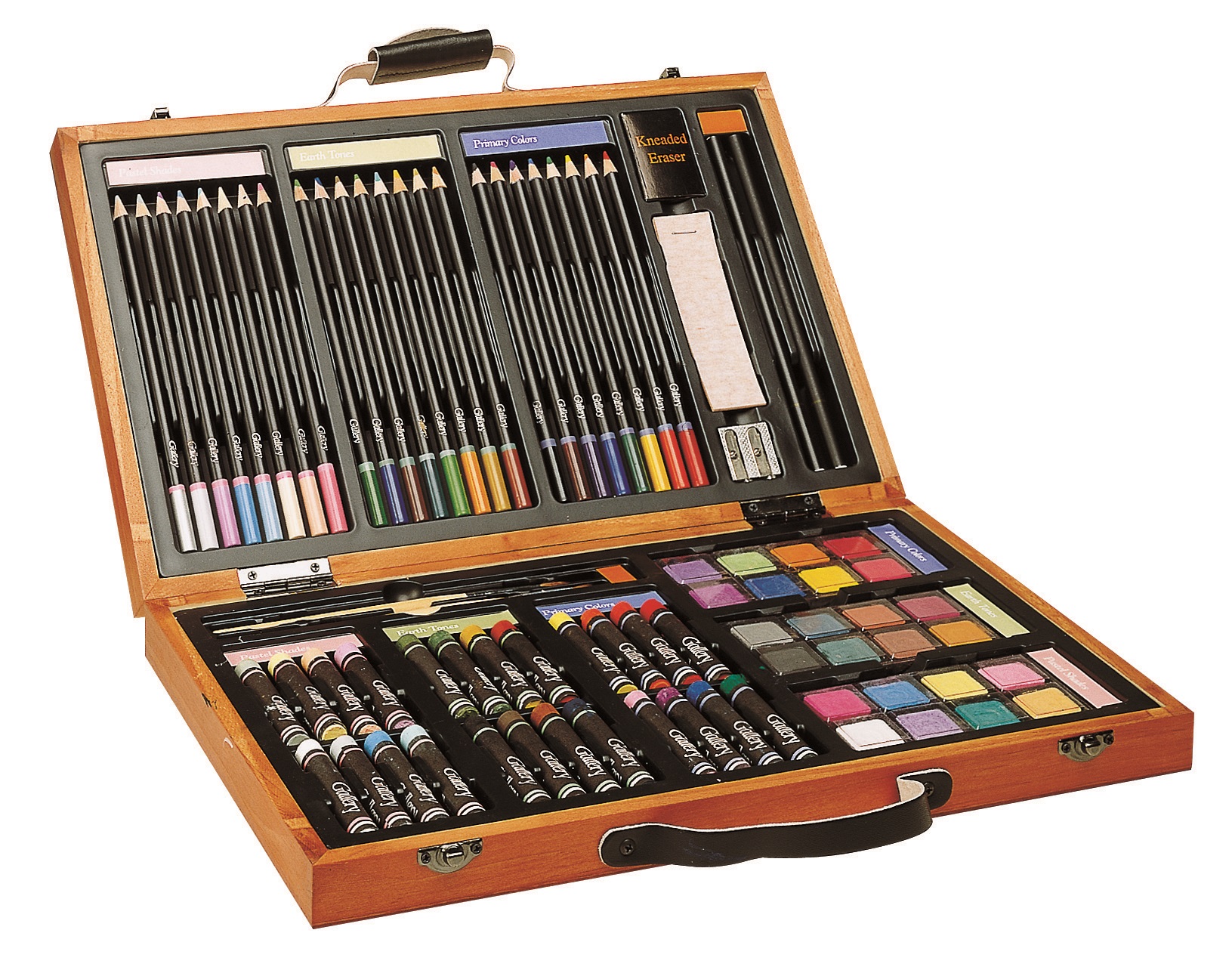 MALETIN DIBUJO GALLERY MADERA GDE.