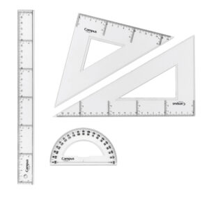 REGLAS-JUEGO 25 Cm.CARTERILLA VERDE 4 PZAS.