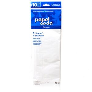 PAPEL SEDA BLANCO 52x76 RETRACTIL 10 H.