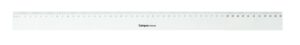 REGLA PLASTICO CAMPUS 50 CM.TRANSP.CON FUNDA