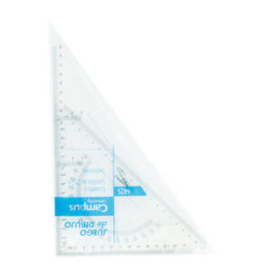 REGLAS-JUEGO-25 Cm CAMPUS ESCUADRA/CARTABON