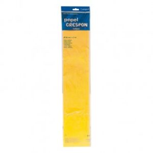 PAPEL CRESPON AMARILLO OSCURO