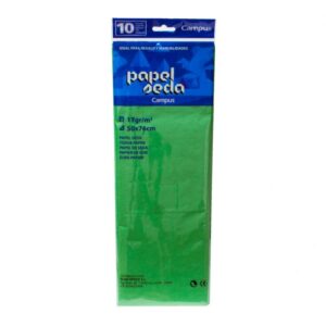 PAPEL SEDA B/10 H. VERDE CLARO