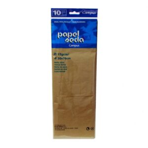 PAPEL SEDA B/10 H. MARRON
