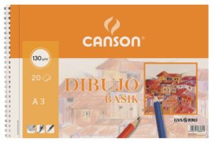 BLOC DIBUJO A3 CANSON BASIK LIS